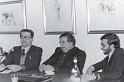 3 Roma 1983, per la presentazione della cartella Il Processo di Kafka, insieme a Luigi Quattrocchi e Vito Riviello